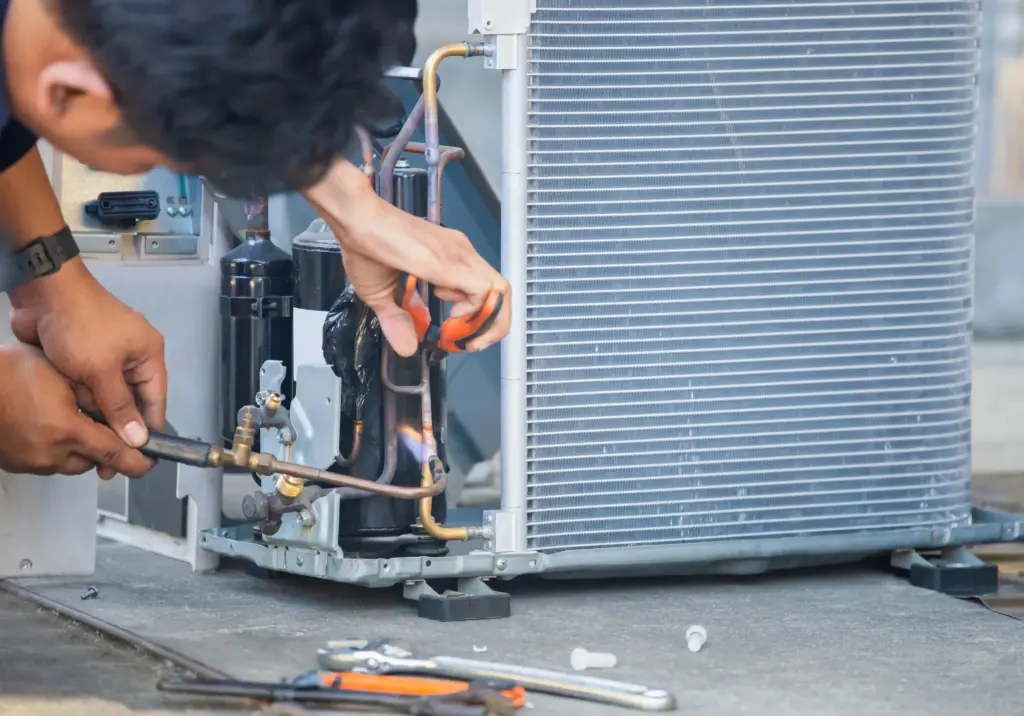 air conditioning repair team use fuel gases oxygen weld cut metals oxyfuel welding oxyfuel cutting p 1 scaled 1